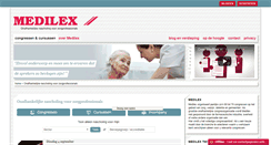Desktop Screenshot of medilex.nl