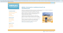 Desktop Screenshot of medilex.de